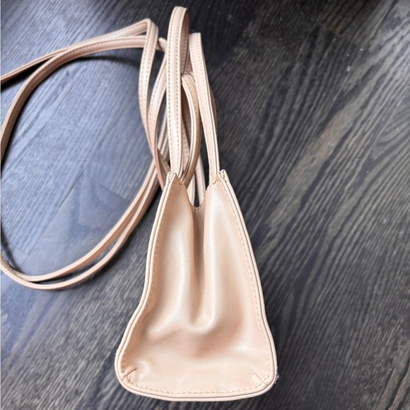 Telfar Small Cream PVC Shoulder Bag - Picture 4 of 13